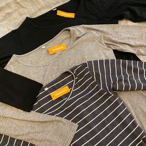 Set of 3 Nursing Tops